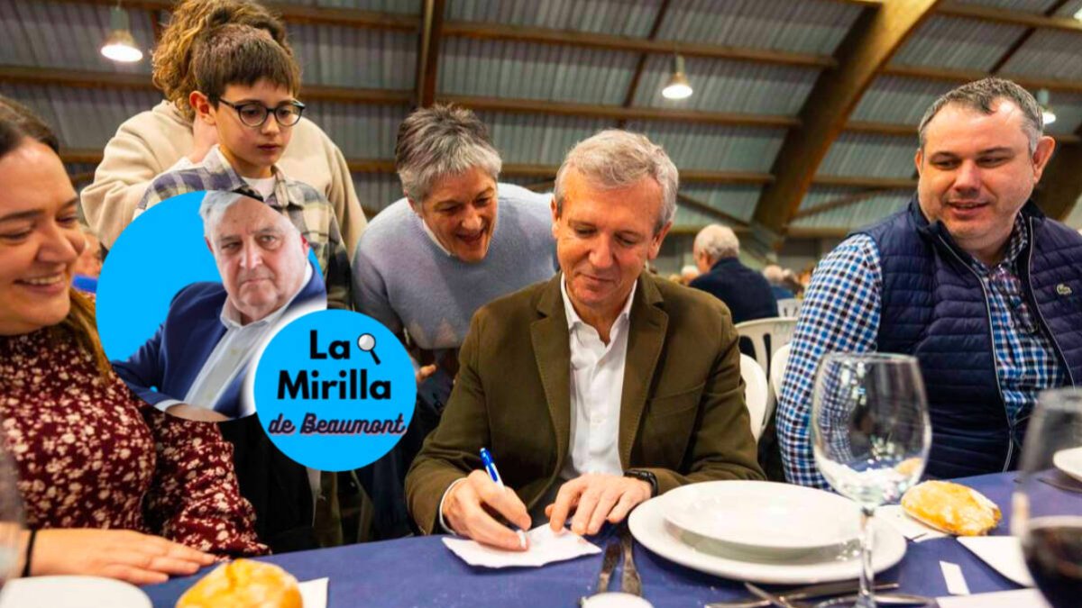 Alfonso Rueda, candidato del PP a la Xunta de Galicia.