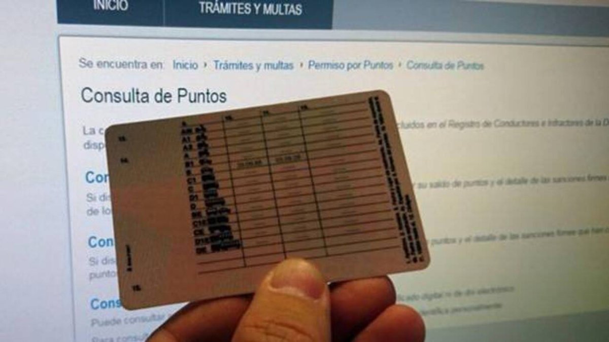No podrás recuperar los puntos de tu carné debido a un error del Gobierno
