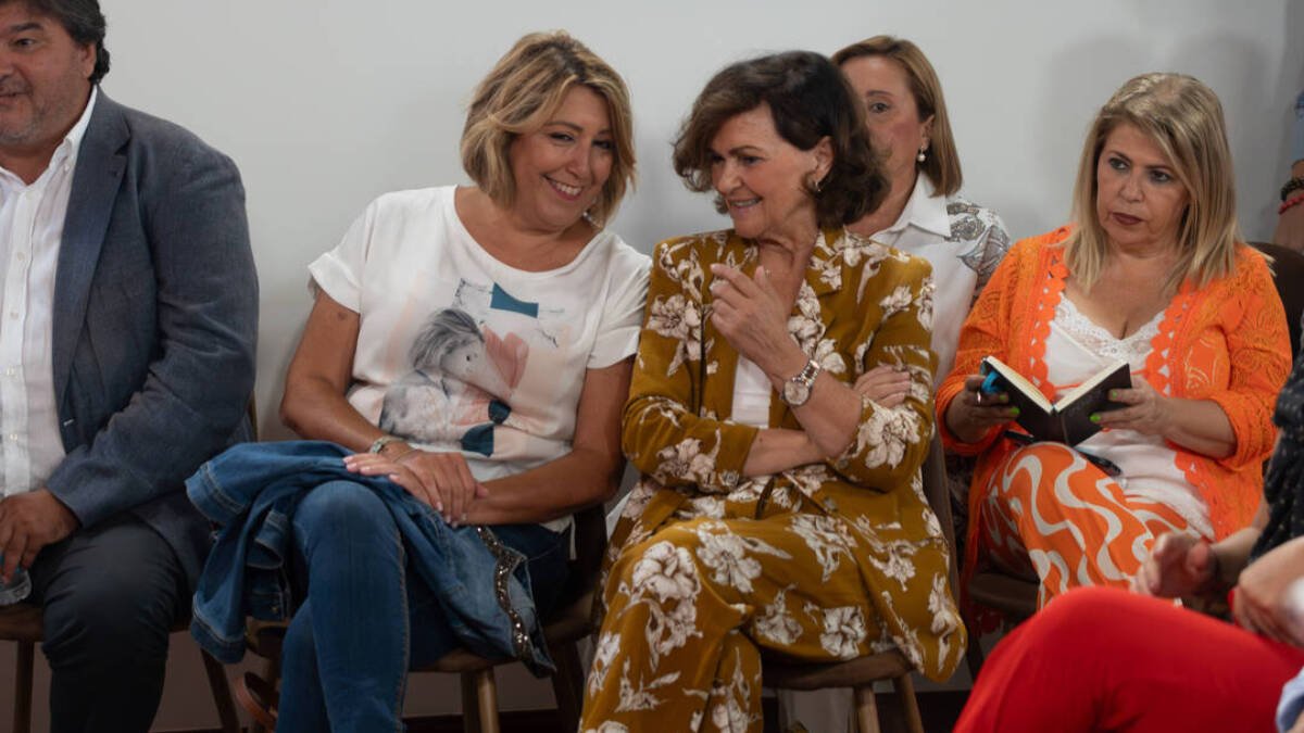 Susana Díaz y Carmen Calvo