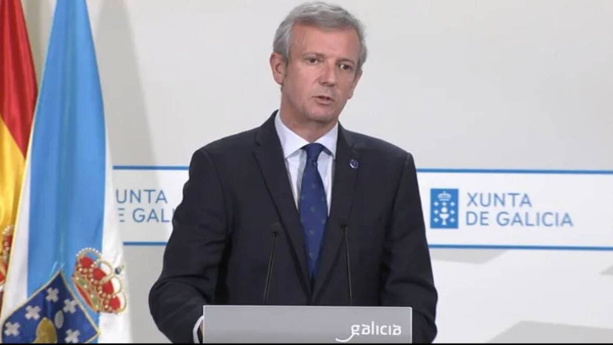 Alfonso Rueda anuncia las elecciones