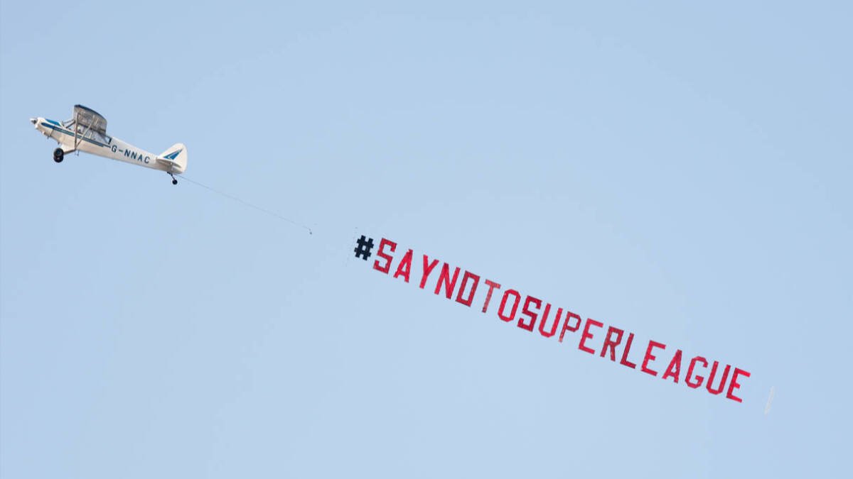 En el Reino Unido lo tienen claro: la Superliga, ni en pintura