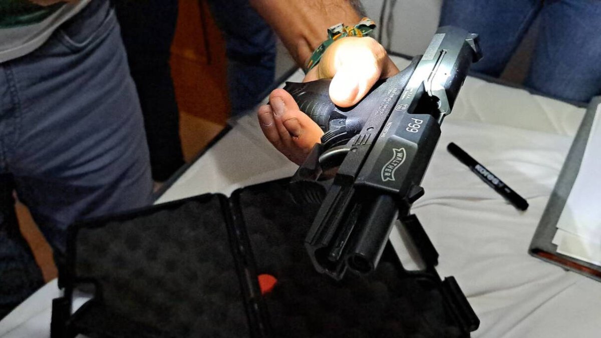 Arma incautada