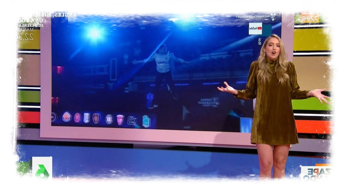 Isabel Forner en el Zapeando de La Sexta.