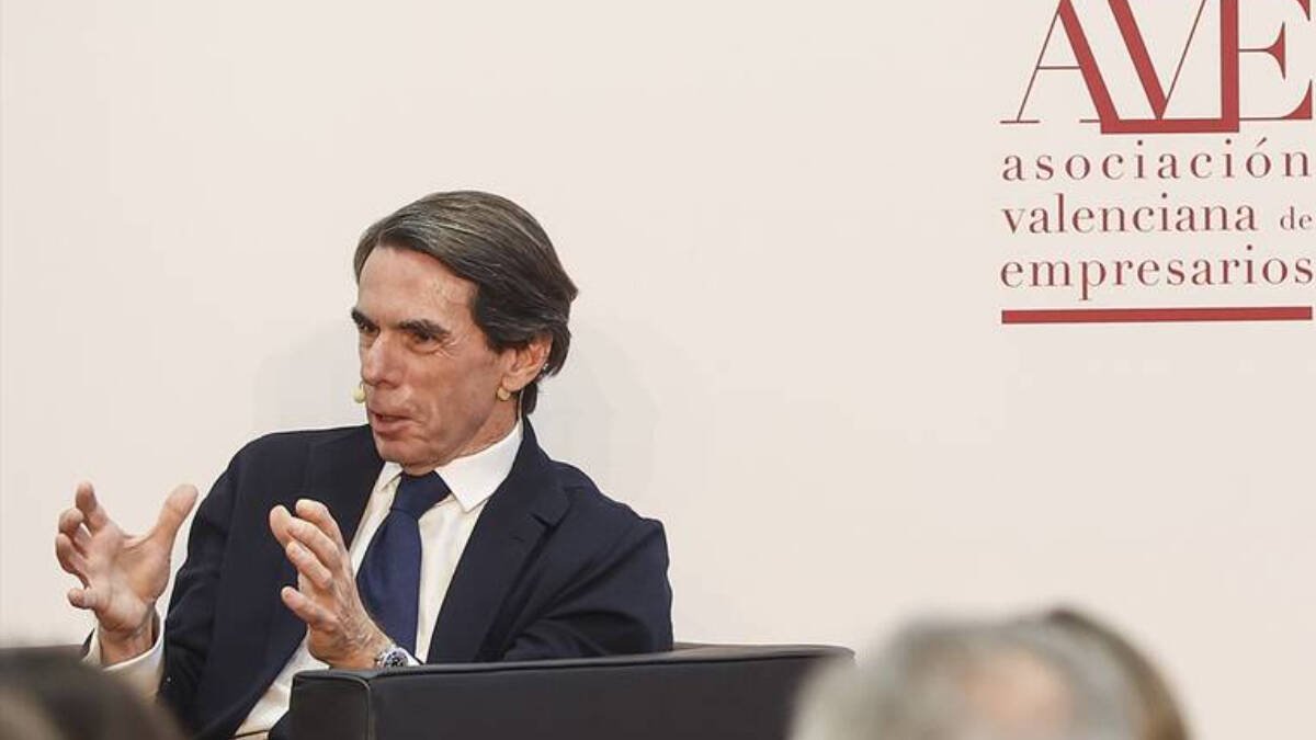 El expresidente del Gobierno, José María Aznar.