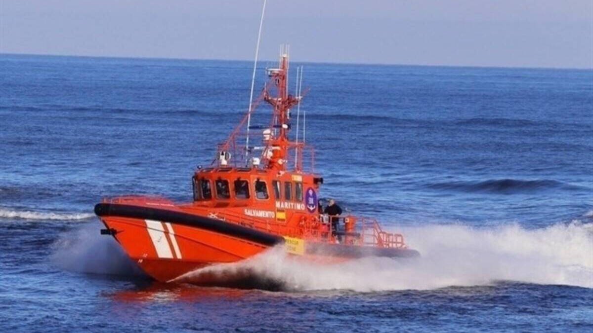 Lancha Salvamento Marítimo. Imagen de archivo.