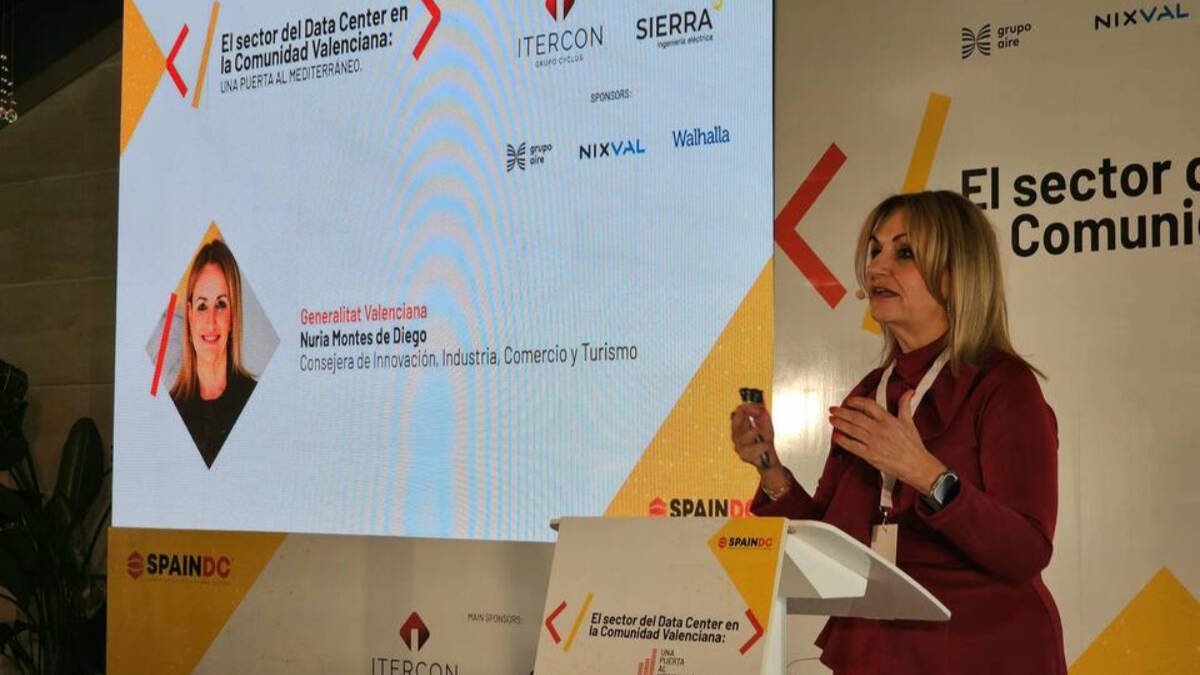 Nuria Montes, consellera de Innovación, Industria, Comercio y Turismo