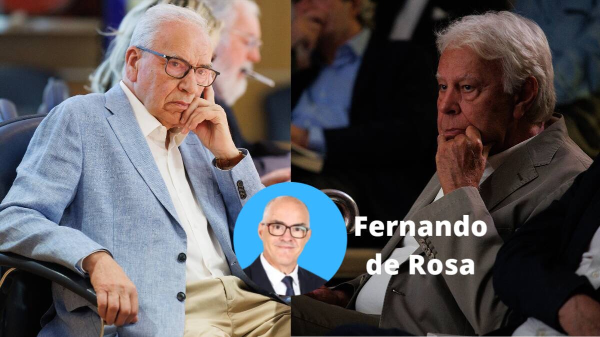 Alfonso Guerra y Felipe González.