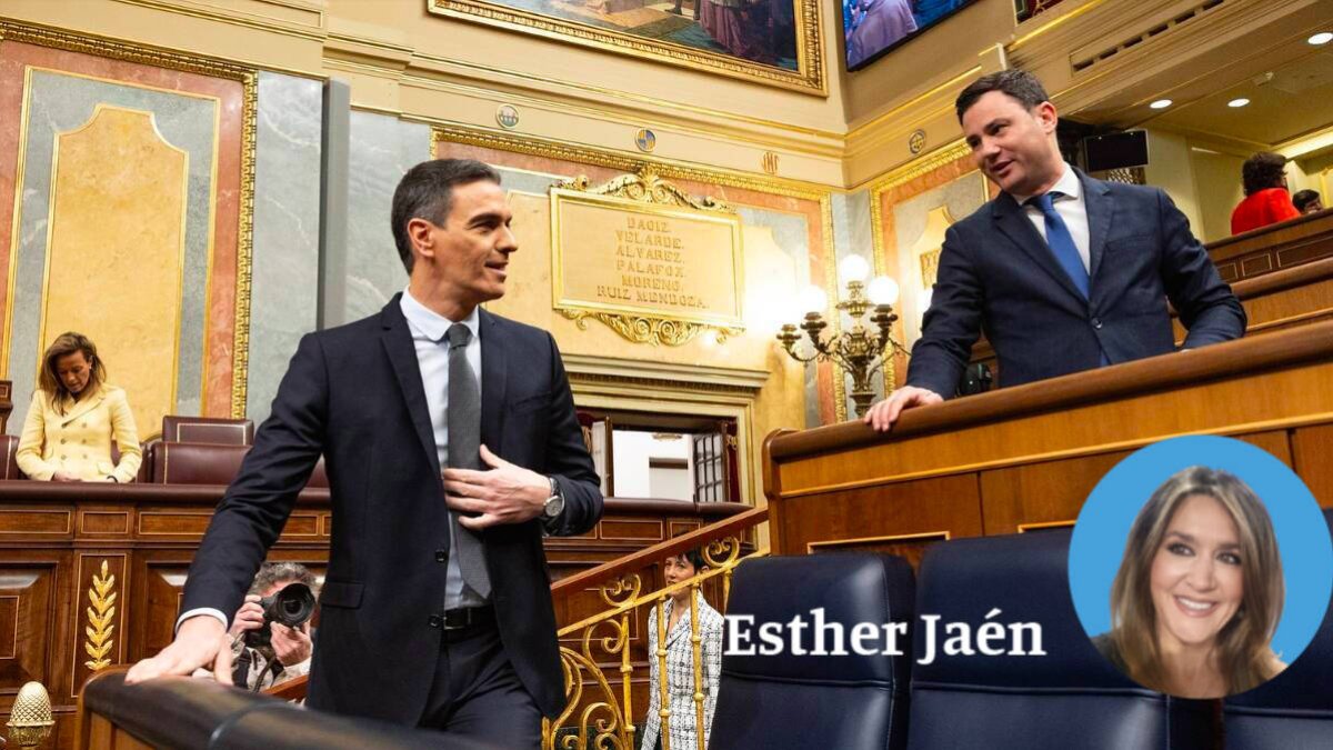 Pedro Sánchez en el Congreso de los Diputados.