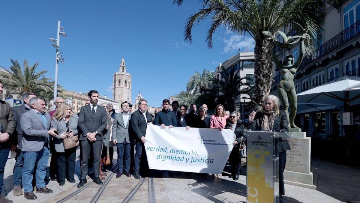 El PSPV da plantón al homenaje a las víctimas del 11M