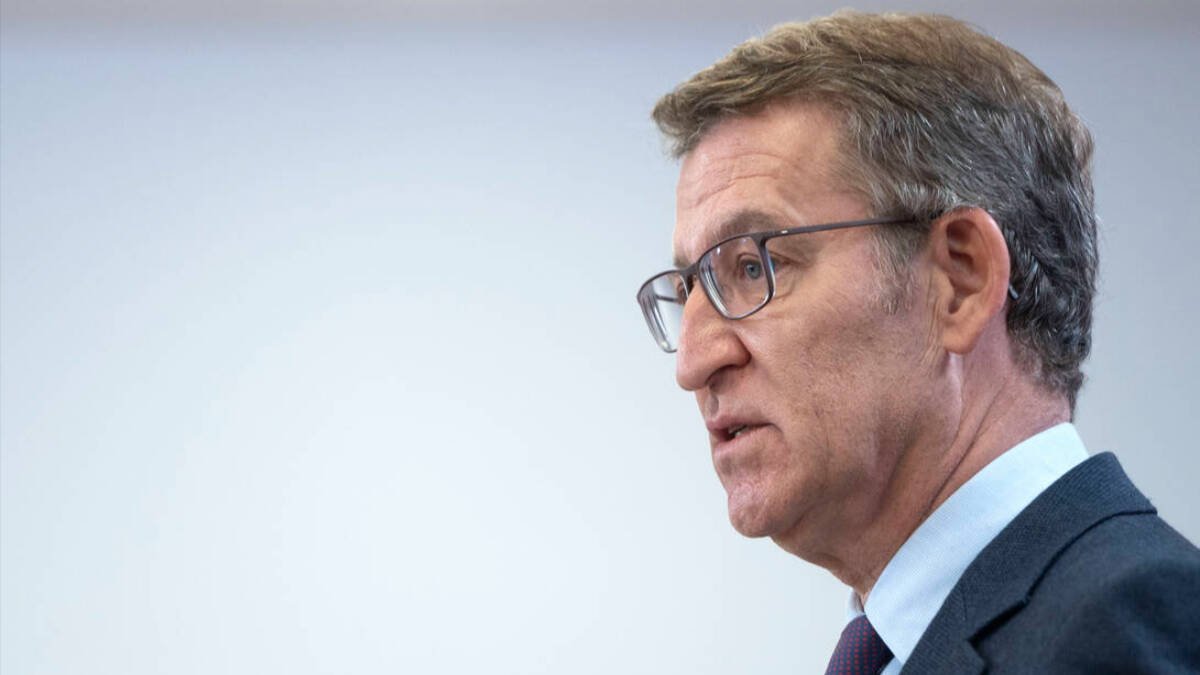 Alberto Núñez Feijóo, presidente del PP