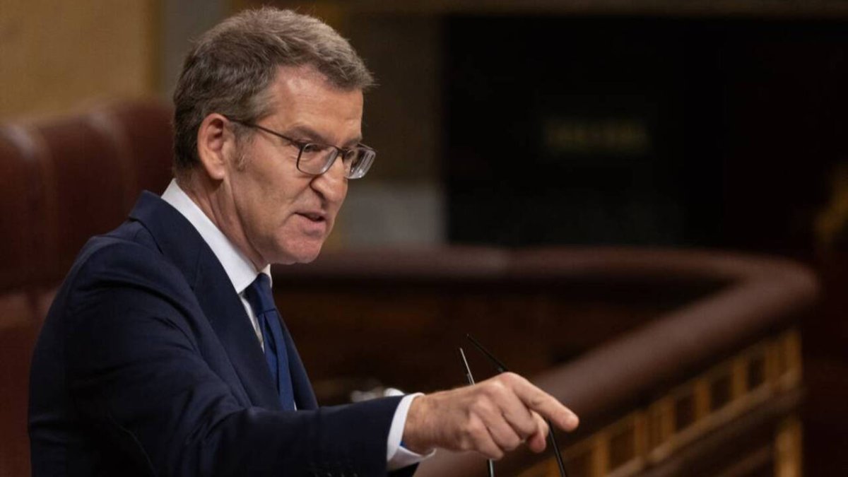 Núñez Feijóo, líder del PP