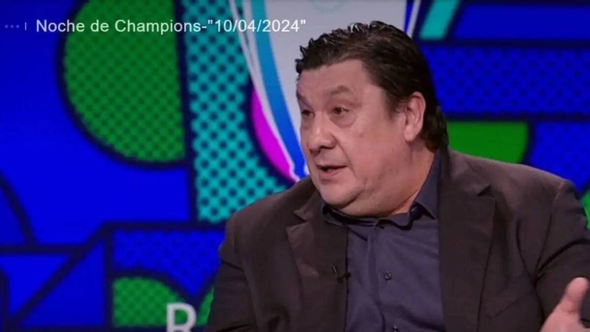 El Mono Burgos, durante el programa de Movistar+