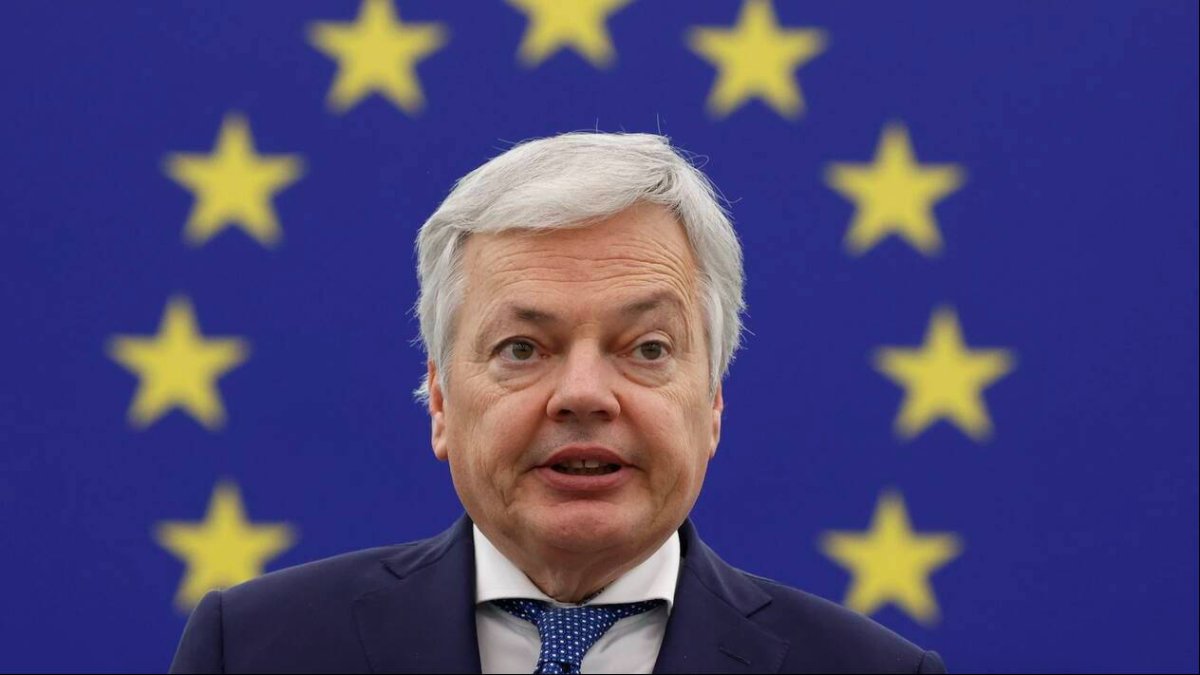 Didier Reynders, comisario europeo de Justicia.