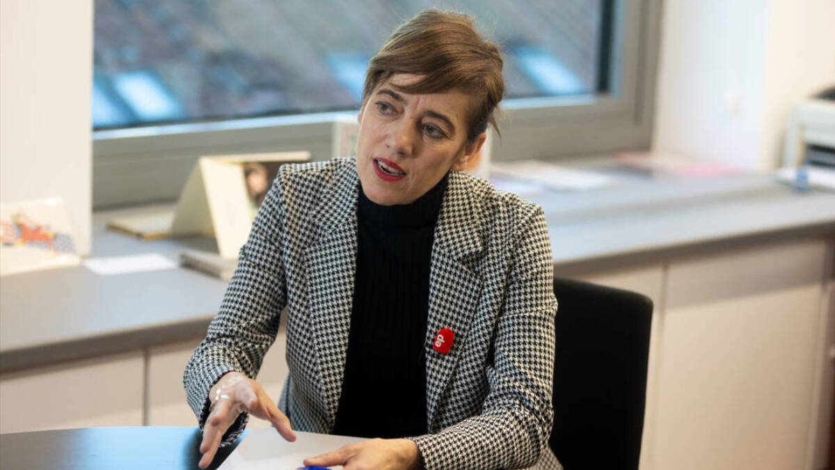 La portavoz de Sumar en el Congreso, Marta Lois