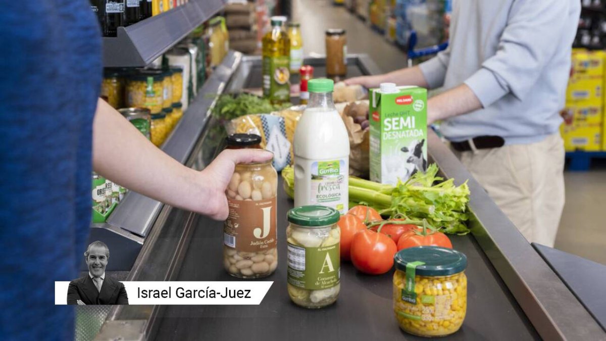 Imagen de una compra en un supermecado