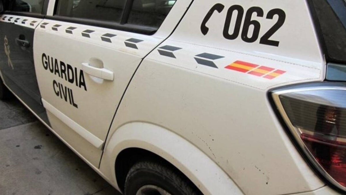 Imagen archivo coche patrulla de la Guardia Civil.
