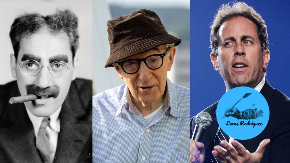 Groucho Marx, Woody Allen y Jerry Seinfeld