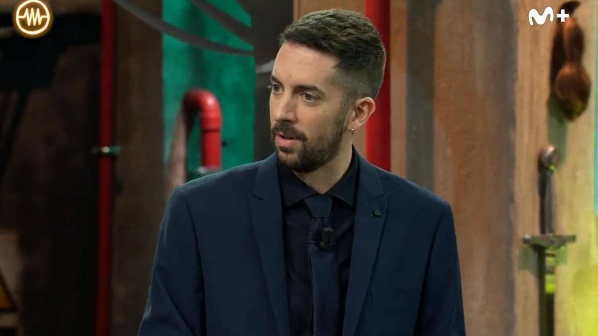 David Broncano, en el plató donde graban a diario