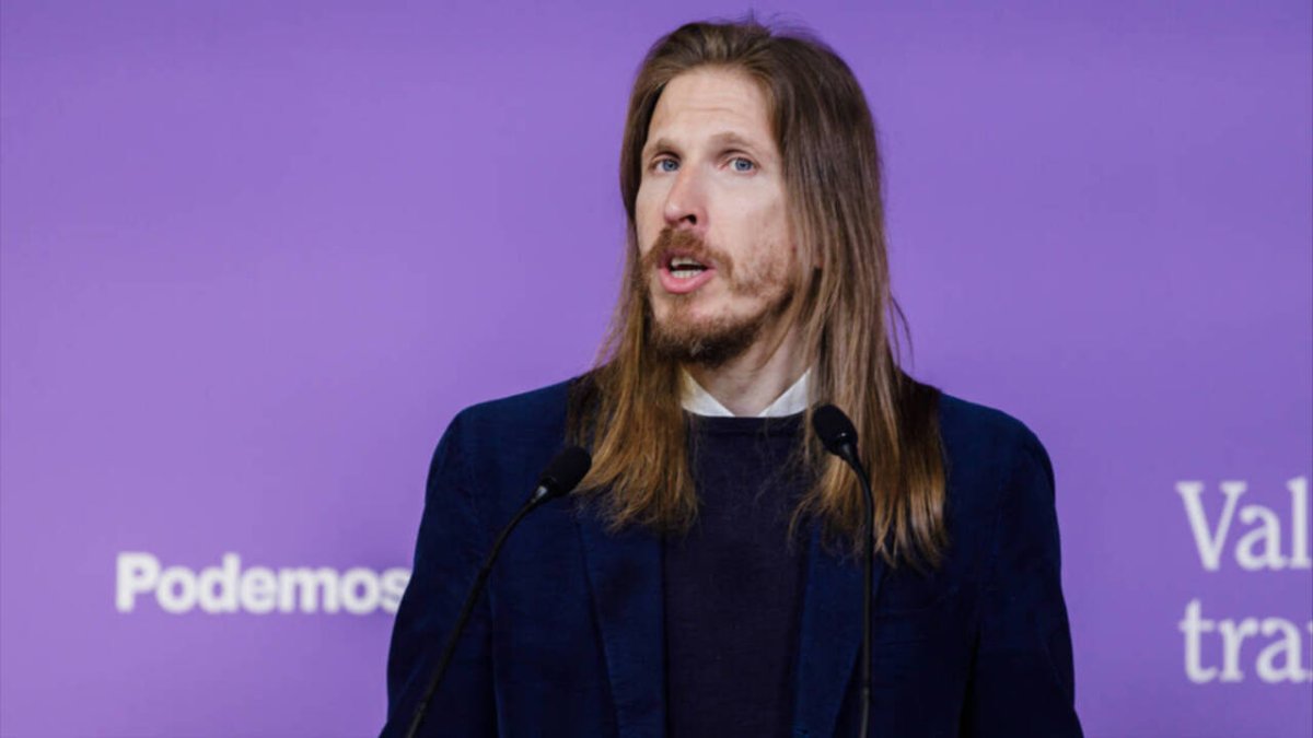 El diputado de Podemos de Castilla y León, Pablo Fernández.