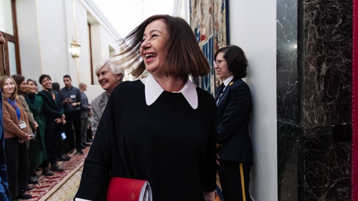 Francina Armengol, presidenta del Congreso.