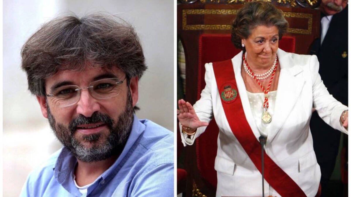 Jordi Évole y Rita Barberá
