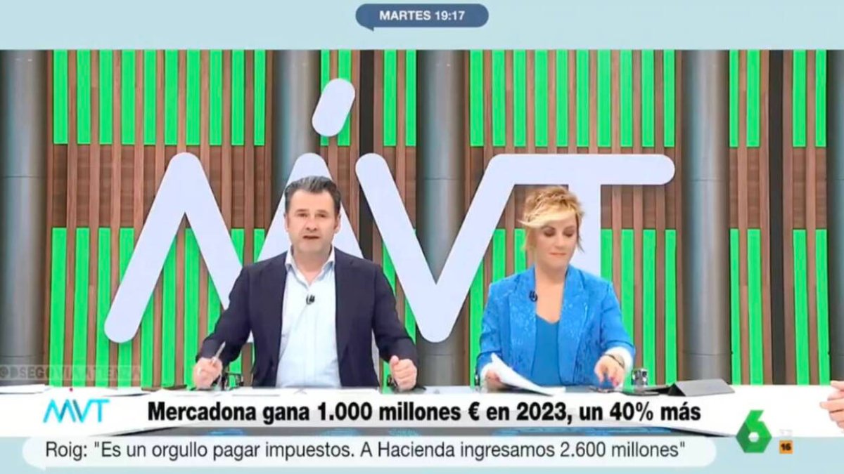 Iñaki López comenta los resultados de Mercadona