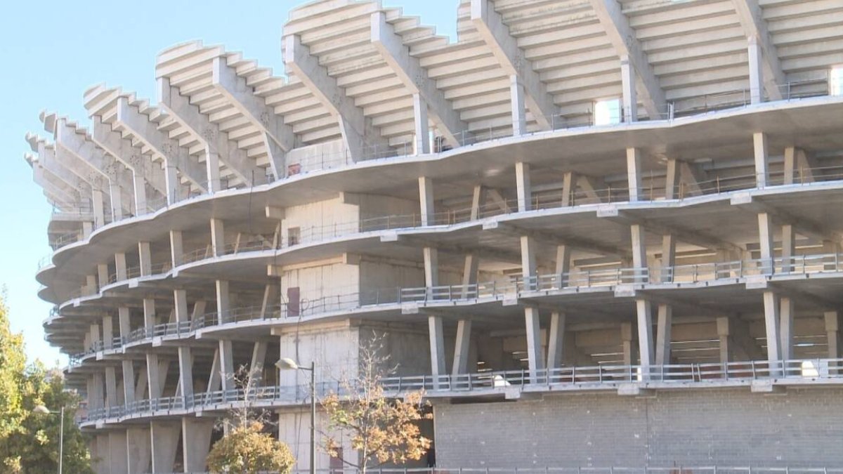 Obras Nou Mestalla - EUROPA PRESS