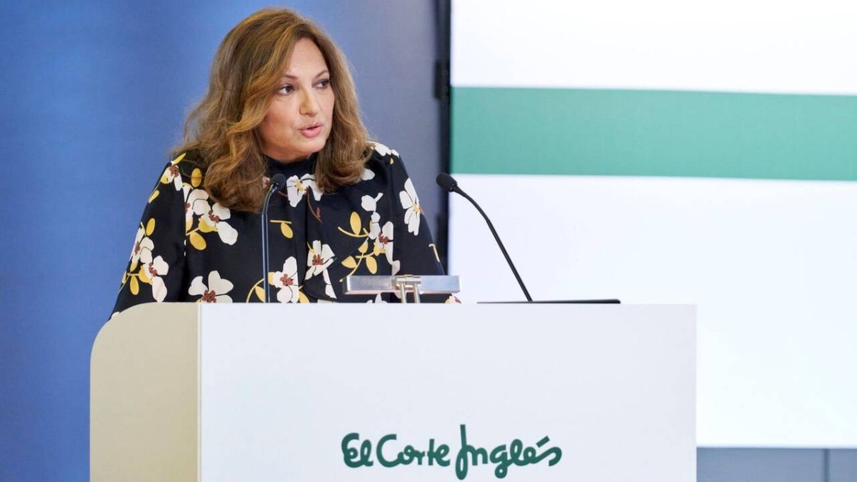 Marta Álvarez Guil, presidenta de El Corte Inglés