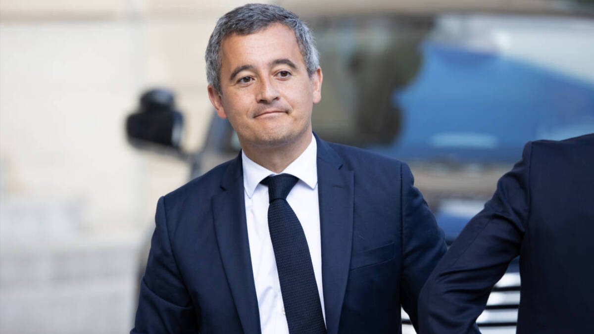 Gerald Darmanin, ministro del interior francés-