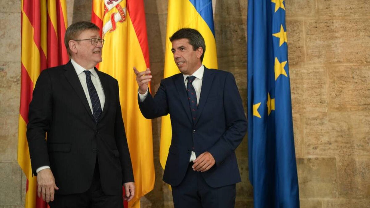 Ximo Puig y Carlos Mazón / Imagen de archivo.