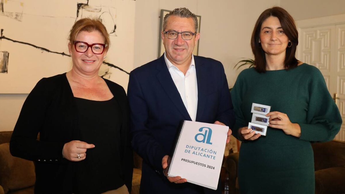 La Diputación de Alicante presenta su anteproyecto de presupuestos para 2024