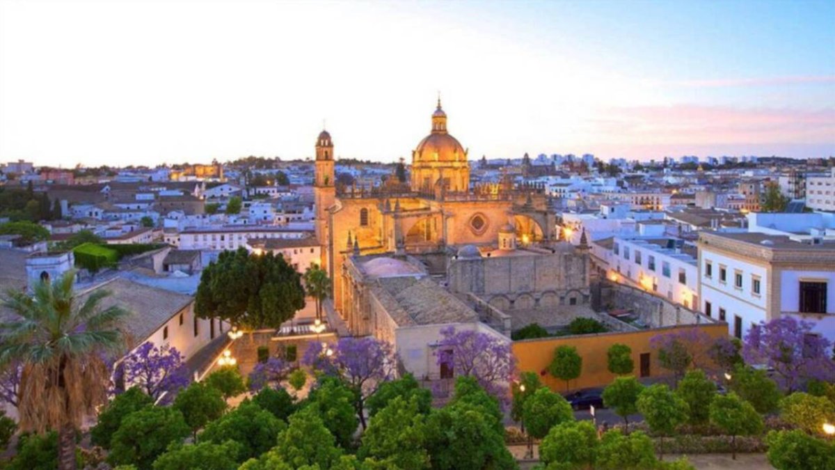 Vista de Jerez de la Frontera, Cádiz.