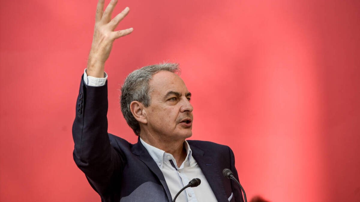 El expresidente del Gobierno José Luis Rodríguez Zapatero.