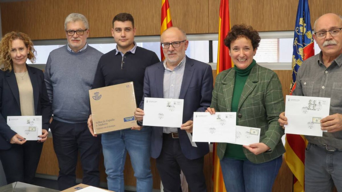 Presentación Matasellos turístico del Castillo de Onda