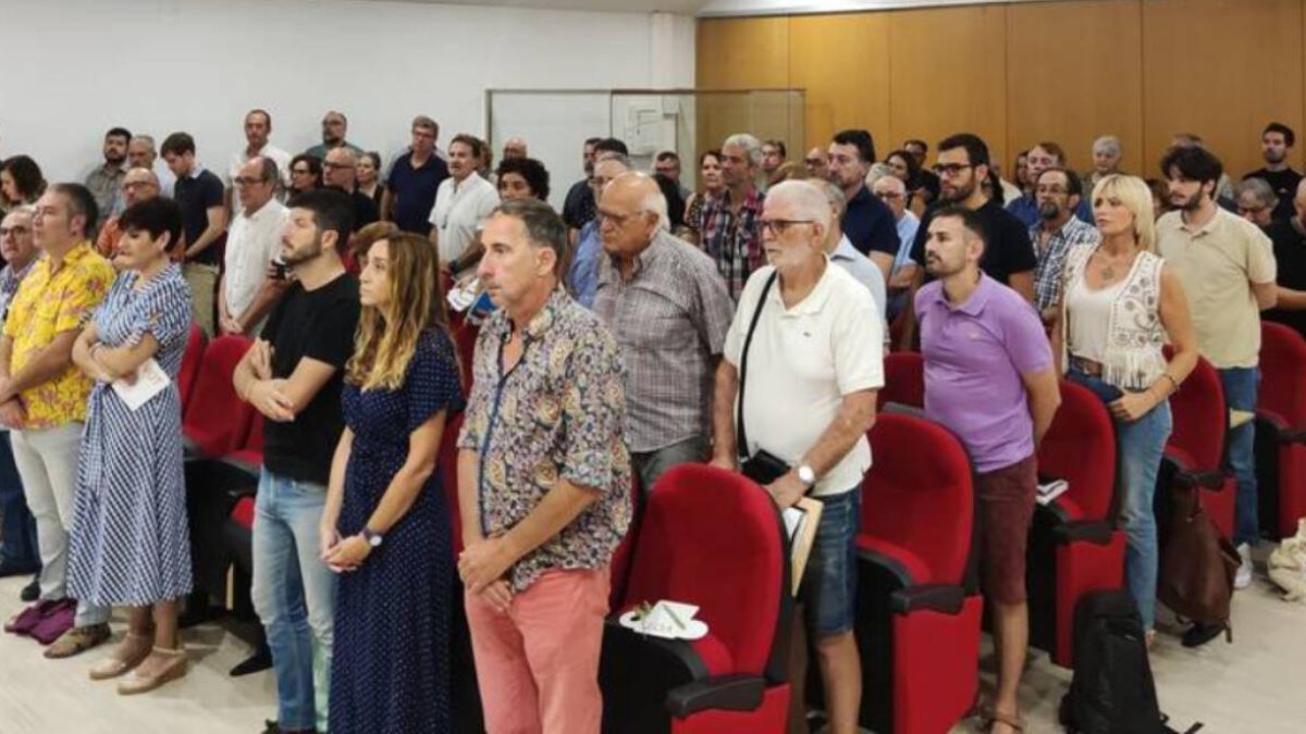 Encuentro de los militantes en la Mesa Nacional de Iniciativa-Compromís.