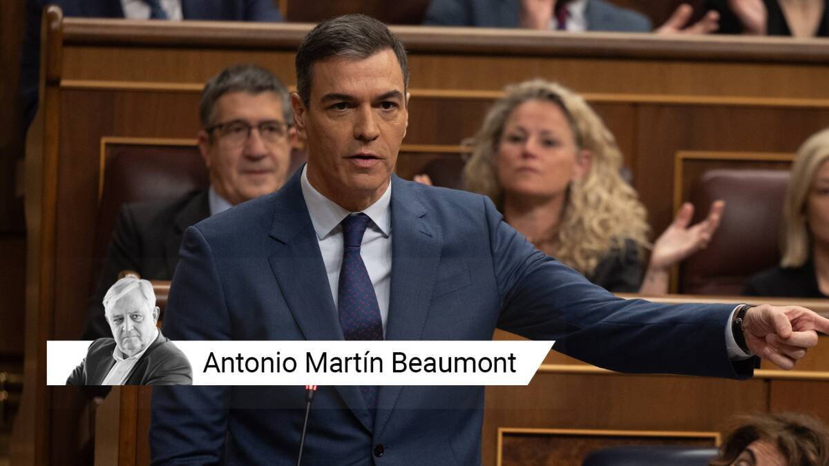 El presidente del Gobierno y líder del PSOE, Pedro Sánchez, durante una sesión en el Congreso.