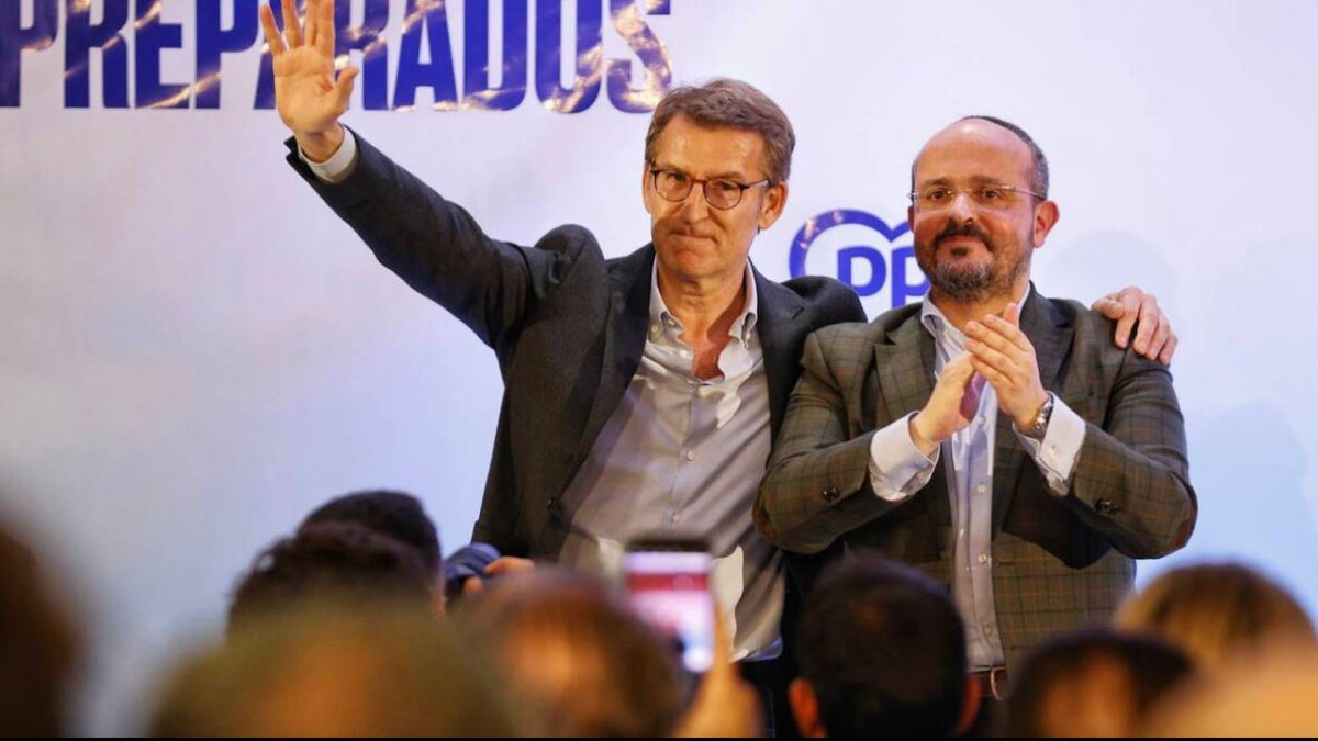 Feijóo con Alejandro Fernández