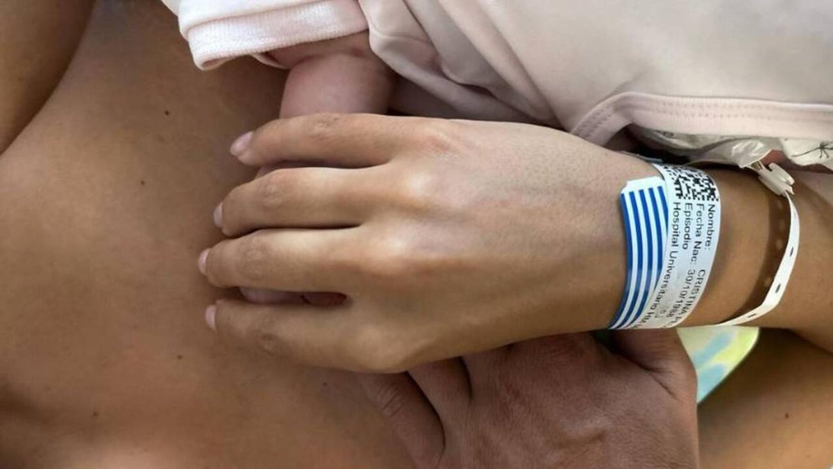 Publicación de Cristina Pedroche al nacer su hija.