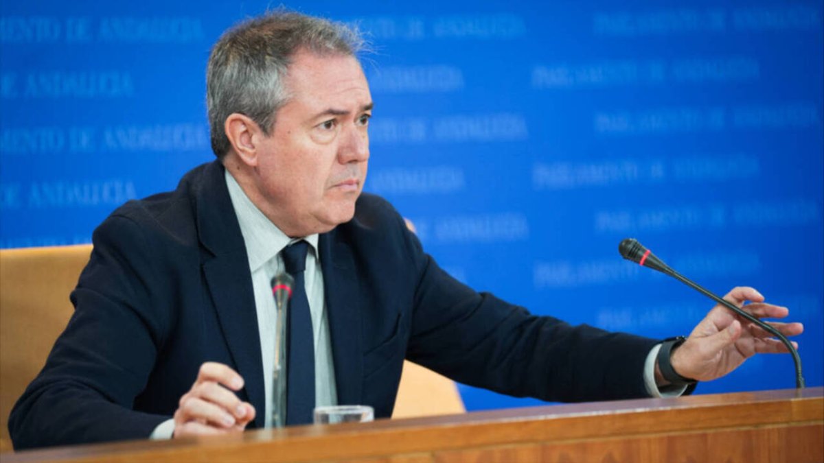 El secretario general del PSOE-A, Juan Espadas.