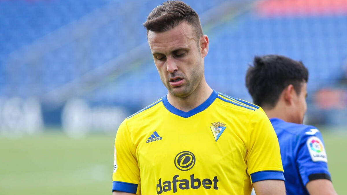 Juan Cala, durante su etapa como jugador del Cádiz