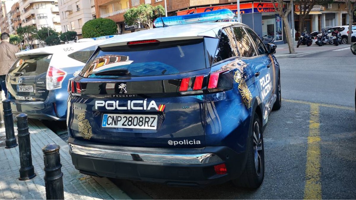 Imagen de archivo de un coche patrulla