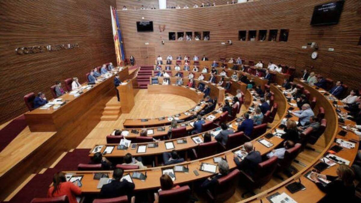 Pleno de Les Corts.