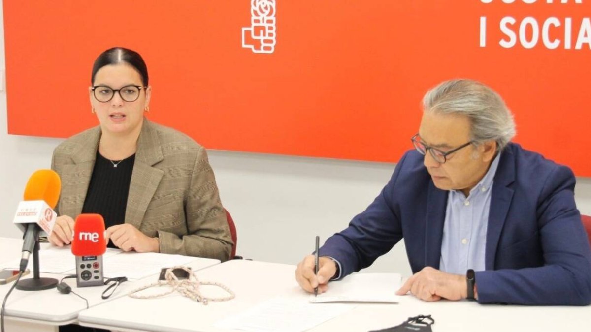 Sandra Gómez y Manolo Mata