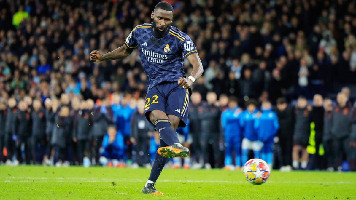 Antonio Rudiger se metió al madridismo en el bolsillo ante el City