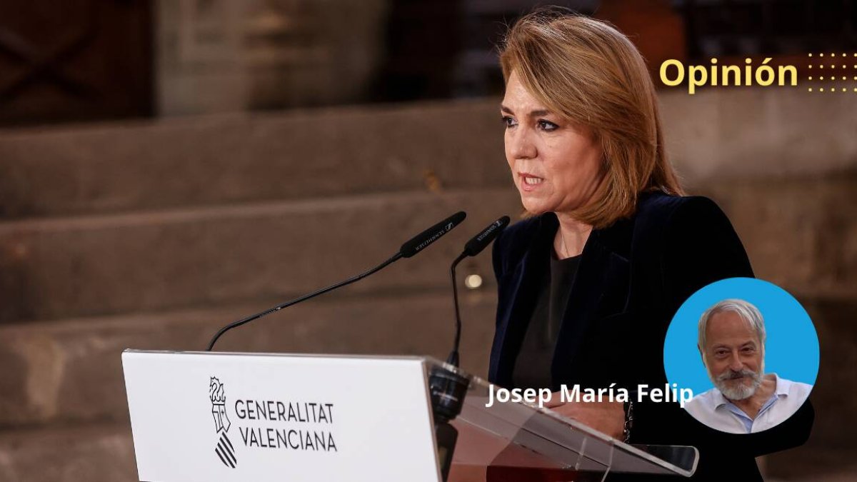 La vicepresidenta del Consell Susana Camarero.