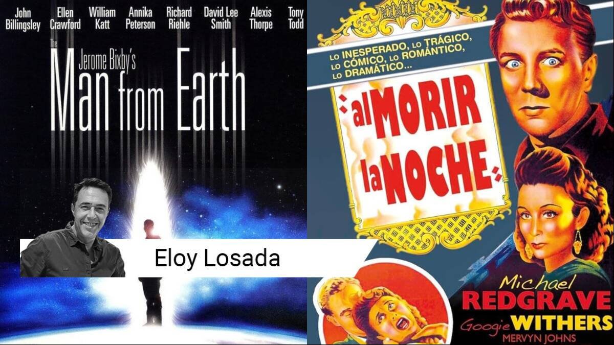 Carteles de 'The man from earth' y 'Al morir la noche' (Dead Night).