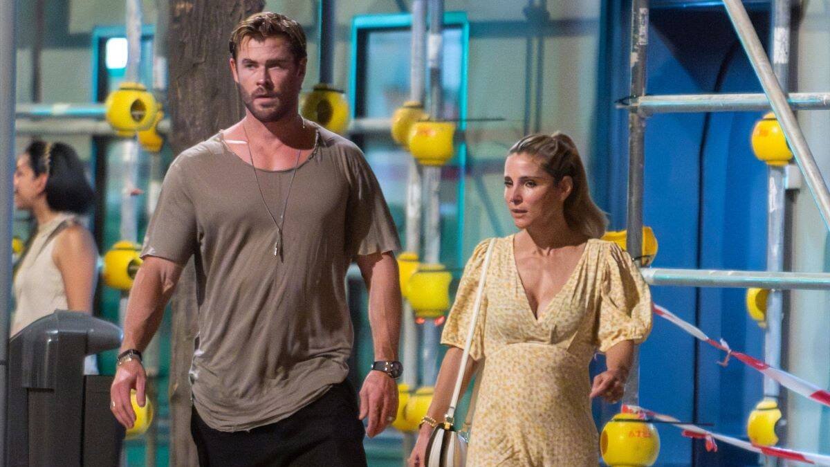 Elsa Pataky y Chris Hemsworth han disfrutado de un día de acampada