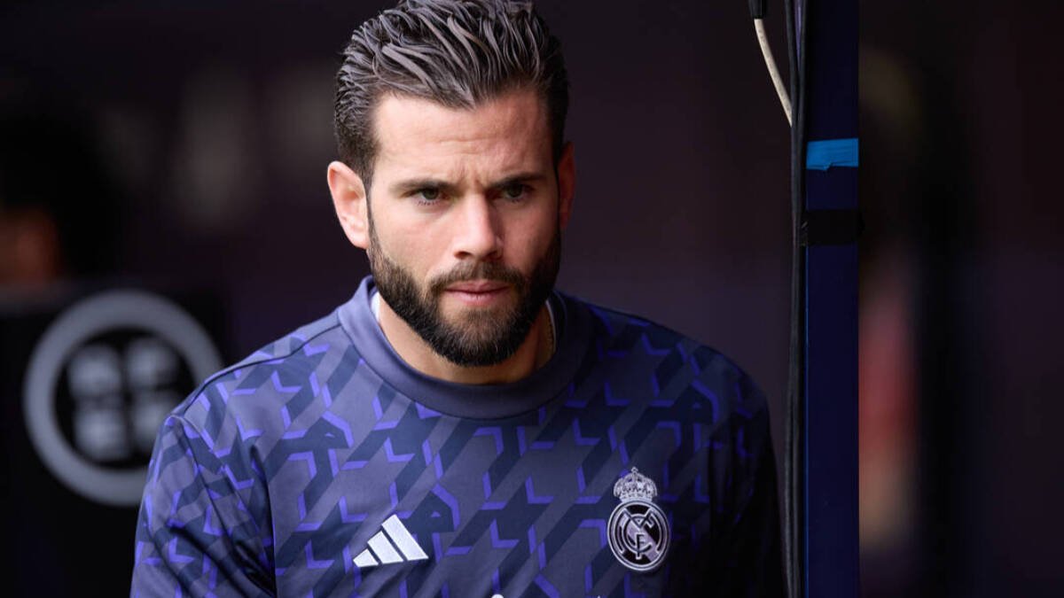 Nacho Fernández, con el Real Madrid.