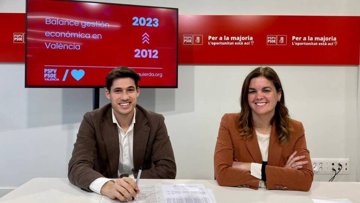 Borja Sanjuan y Sandra Gómez.