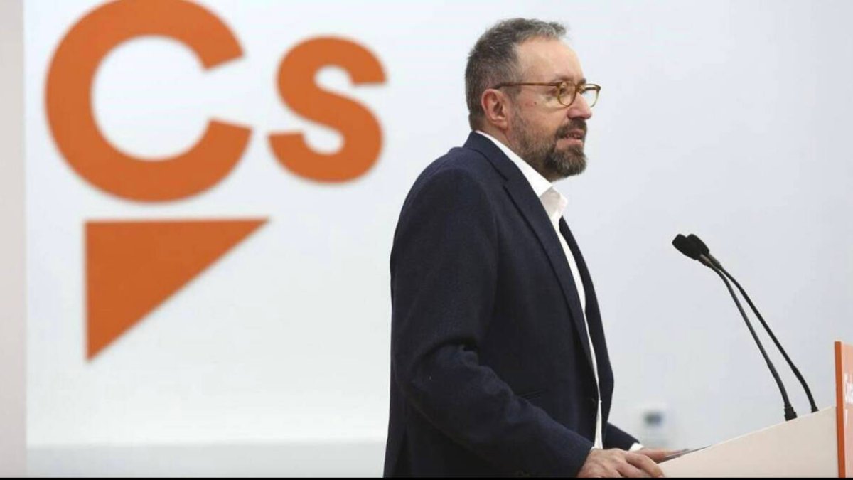 Juan Carlos Girauta cuando abandonó Cs